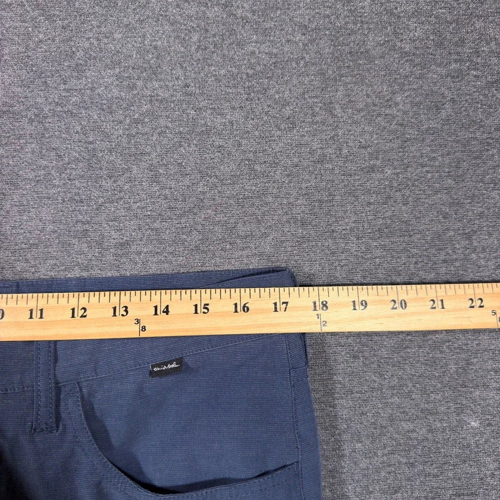 Travis Mathew Pants Mens 34x30 Blue Golf Chino Performance Stretch Casual